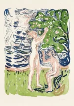 Neutralia by Edvard Munch, a living room wall art print for refined interiors