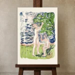 Premium Wall Art Dikey  Html Edition – FAMOUS2407117 shown in Studio Easel