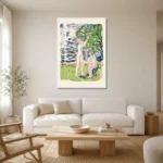 Premium Wall Art Dikey  Html Edition – FAMOUS2407117 shown in Room 1