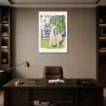 Premium Wall Art Dikey  Html Edition – FAMOUS2407117 shown in Room 2