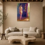 Premium Wall Art Dikey  Html Edition – FAMOUS2407118 shown in Room 4