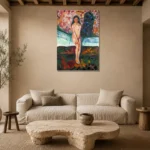 Premium Wall Art Dikey  Html Edition – FAMOUS2407119 shown in Room 4