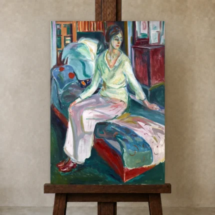 Premium Wall Art Dikey  Html Edition – FAMOUS2407121 shown in Studio Easel