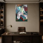Premium Wall Art Dikey  Html Edition – FAMOUS2407121 shown in Room 2