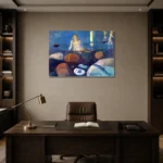 Premium Wall Art Yatay Html Edition – FAMOUS2407122 shown in Room 2