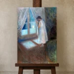 Premium Wall Art Dikey  Html Edition – FAMOUS2407125 shown in Studio Easel