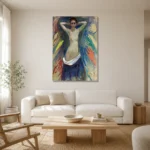 Premium Wall Art Dikey  Html Edition – FAMOUS2407126 shown in Room 1