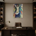 Premium Wall Art Dikey  Html Edition – FAMOUS2407126 shown in Room 2