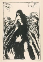 The Hands 1895 by Edvard Munch, a living room wall art print for refined interiors