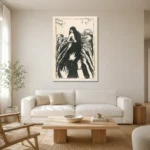 Premium Wall Art Dikey  Html Edition – FAMOUS2407127 shown in Room 1