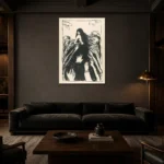 Premium Wall Art Dikey  Html Edition – FAMOUS2407127 shown in Room 3