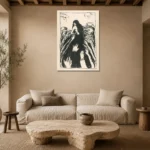Premium Wall Art Dikey  Html Edition – FAMOUS2407127 shown in Room 4