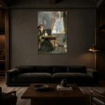 Premium Wall Art Dikey  Html Edition – FAMOUS2407128 shown in Room 3