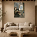 Premium Wall Art Dikey  Html Edition – FAMOUS2407128 shown in Room 4