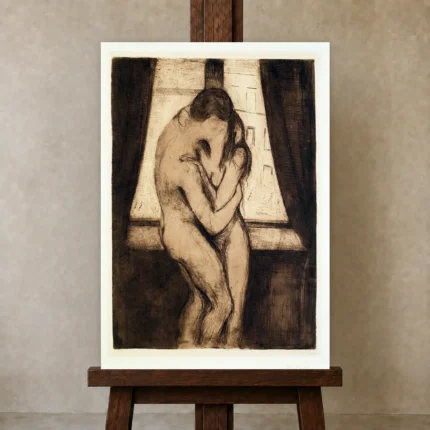 Premium Wall Art Dikey  Html Edition – FAMOUS2407129 shown in Studio Easel