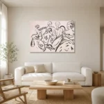 Premium Wall Art Yatay Html Edition – FAMOUS2407131 shown in Room 1