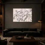 Premium Wall Art Yatay Html Edition – FAMOUS2407131 shown in Room 3