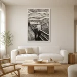 Premium Wall Art Dikey  Html Edition – FAMOUS2407132 shown in Room 1