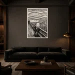 Premium Wall Art Dikey  Html Edition – FAMOUS2407132 shown in Room 3
