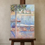Premium Wall Art Dikey  Html Edition – FAMOUS2407133 shown in Studio Easel