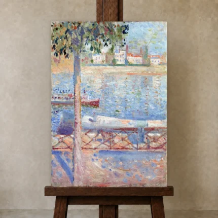 Premium Wall Art Dikey  Html Edition – FAMOUS2407133 shown in Studio Easel