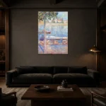 Premium Wall Art Dikey  Html Edition – FAMOUS2407133 shown in Room 3