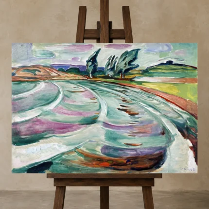 Premium Wall Art Yatay Html Edition – FAMOUS2407135 shown in Studio Easel