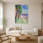 Premium Wall Art Dikey  Html Edition – FAMOUS2407137 shown in Room 1