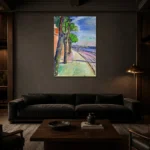Premium Wall Art Dikey  Html Edition – FAMOUS2407137 shown in Room 3