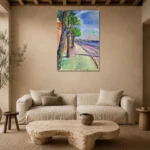 Premium Wall Art Dikey  Html Edition – FAMOUS2407137 shown in Room 4