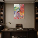 Premium Wall Art Dikey  Html Edition – FAMOUS2407139 shown in Room 2