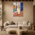 Premium Wall Art Dikey  Html Edition – FAMOUS2407140 shown in Room 4