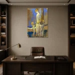 Premium Wall Art Dikey  Html Edition – FAMOUS2407141 shown in Room 2