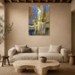 Premium Wall Art Dikey  Html Edition – FAMOUS2407141 shown in Room 4