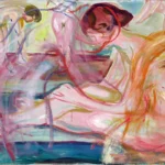 Women in the Bath by Edvard Munch, a bedroom wall art print for refined interiors