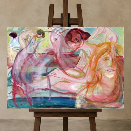 Premium Wall Art Yatay Html Edition – FAMOUS2407143 shown in Studio Easel