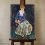 Premium Wall Art Dikey  Html Edition – FAMOUS2407144 shown in Studio Easel