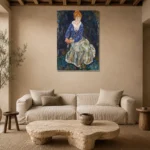 Premium Wall Art Dikey  Html Edition – FAMOUS2407144 shown in Room 4