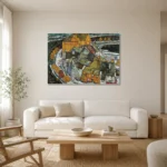 Premium Wall Art Yatay Html Edition – FAMOUS2407145 shown in Room 1