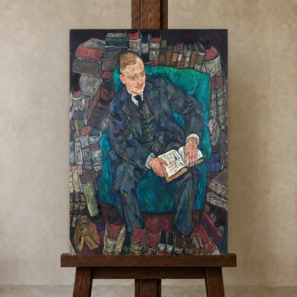 Premium Wall Art Dikey  Html Edition – FAMOUS2407147 shown in Studio Easel