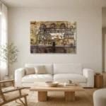 Premium Wall Art Yatay Html Edition – FAMOUS2407148 shown in Room 1