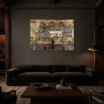 Premium Wall Art Yatay Html Edition – FAMOUS2407148 shown in Room 3