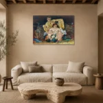 Premium Wall Art Yatay Html Edition – FAMOUS2407150 shown in Room 4