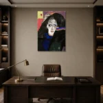 Premium Wall Art Dikey  Html Edition – FAMOUS2407151 shown in Room 2