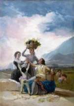 Autumn by Francisco de Goya, a living room wall art print for refined interiors