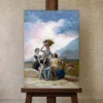 Premium Wall Art Dikey  Html Edition – FAMOUS2407153 shown in Studio Easel