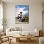 Premium Wall Art Dikey  Html Edition – FAMOUS2407153 shown in Room 1