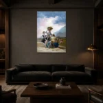 Premium Wall Art Dikey  Html Edition – FAMOUS2407153 shown in Room 3