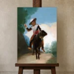 Premium Wall Art Dikey  Html Edition – FAMOUS2407154 shown in Studio Easel