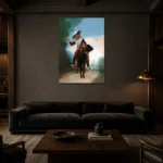 Premium Wall Art Dikey  Html Edition – FAMOUS2407154 shown in Room 3